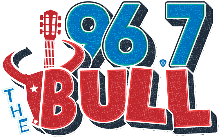 96.7 The Bull Logo